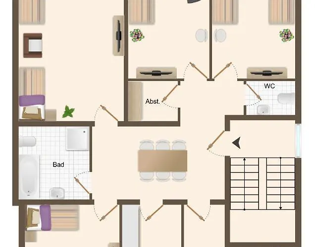 Apartment -cs24- 5 With Balcony - Il01 Iserlohn